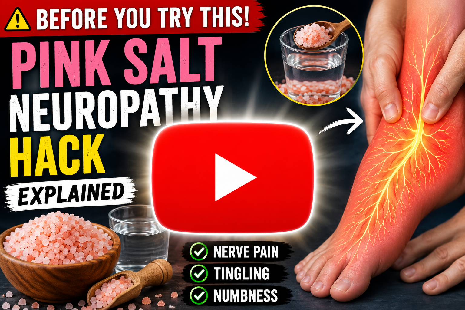 Pink Salt Neuropathy Hack before try this