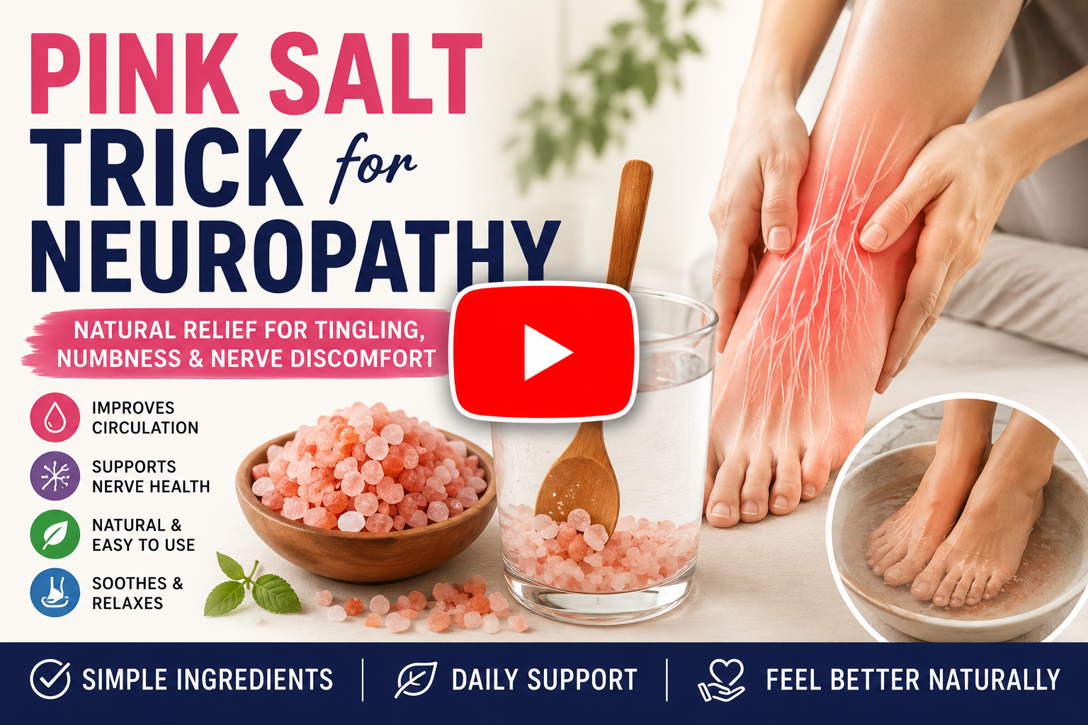 Pink Salt Trick for Neuropathy video