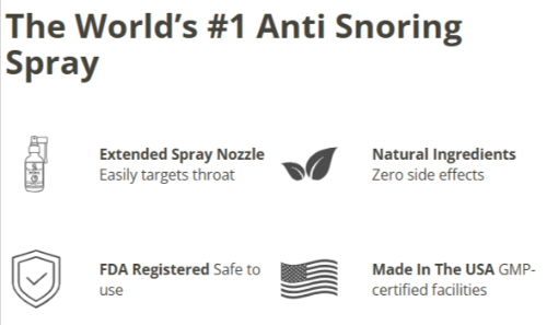 SnoreStop Throat Spray