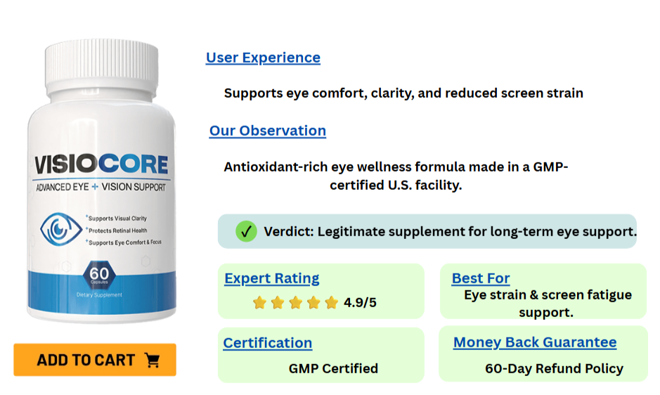 VisioCore reviews