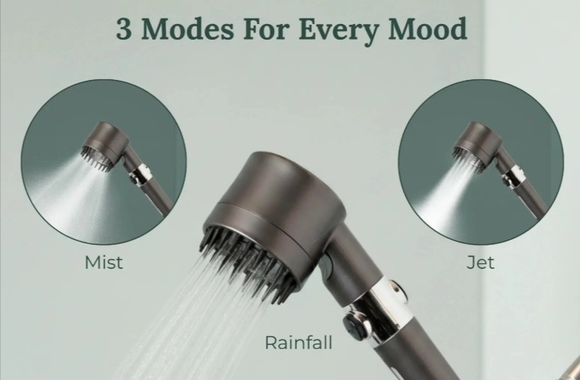 Drivse IonDrops Showerhead features
