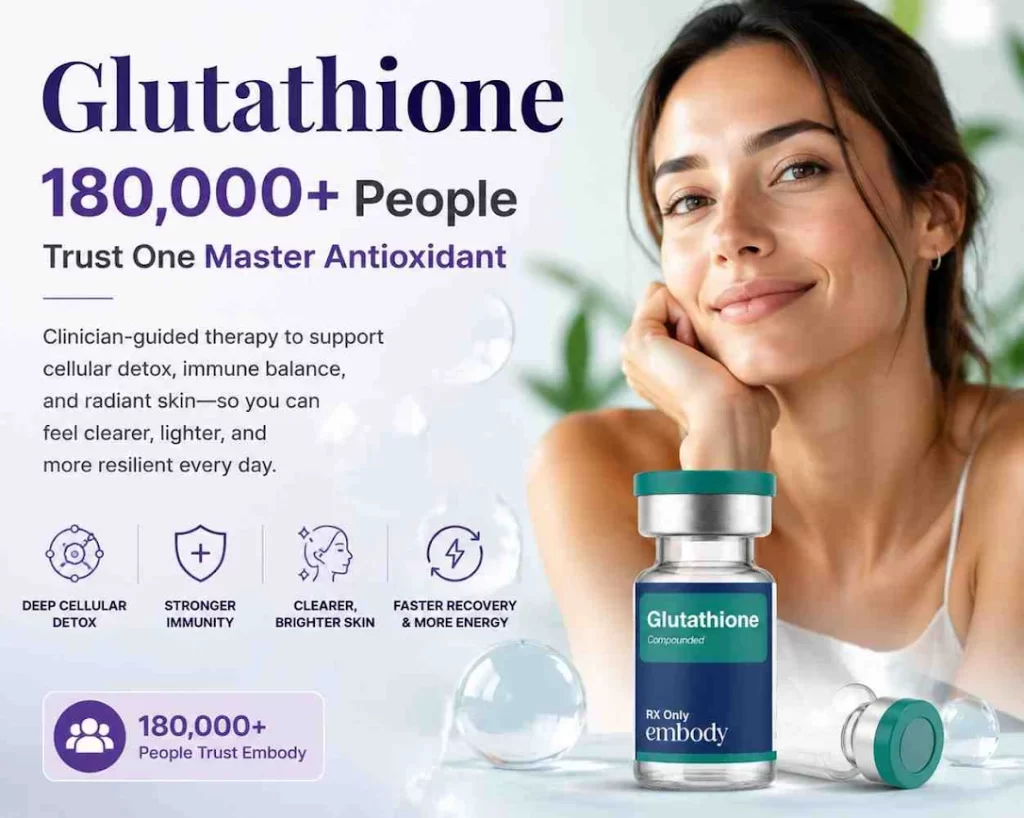 Embody Glutathione customer reviews