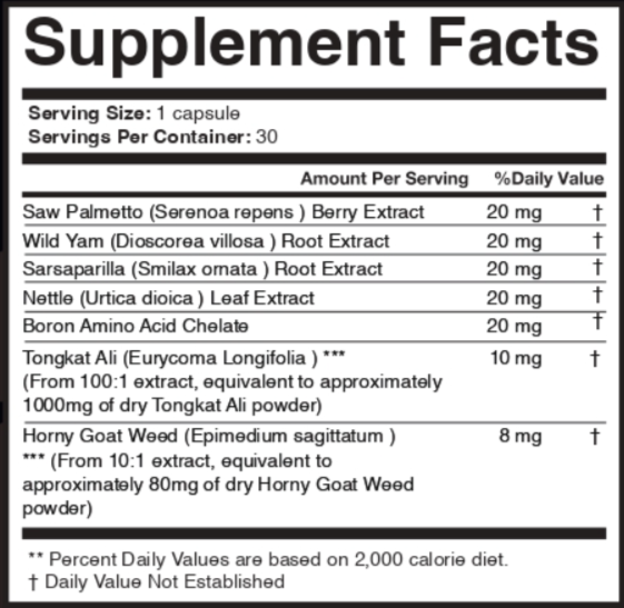 Horsewood supplement fact