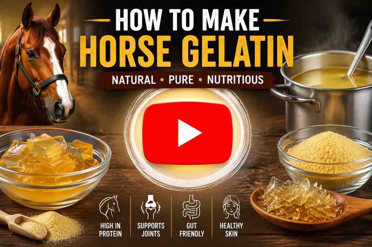 How To Make Horse Gelatin video