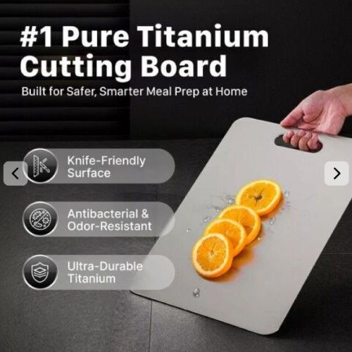 KatuChef Titanium Cutting Board benefits