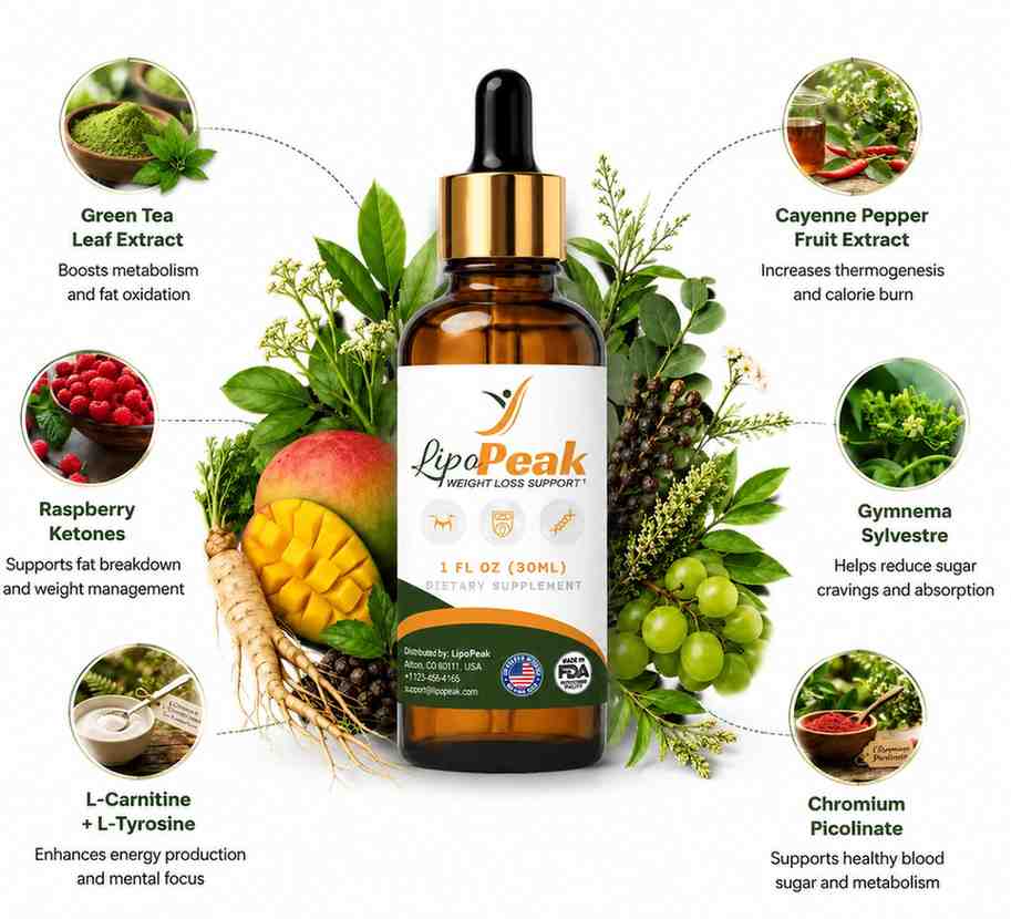 LipoPeak ingredients