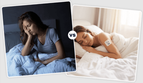 Lunavelle Sleep Patches Before-And-After