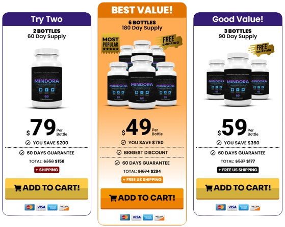 Mindora pricing