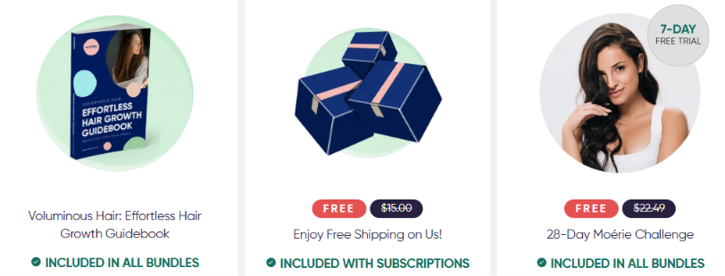 Moerie Haircare Set Free bonus