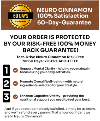 Neuro Cinnamon Money Back
