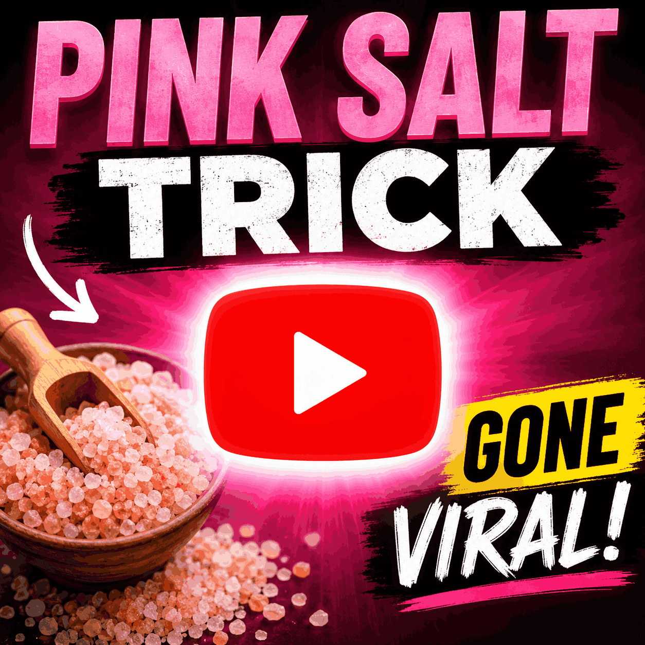 Pink Salt Trick Gone Viral video