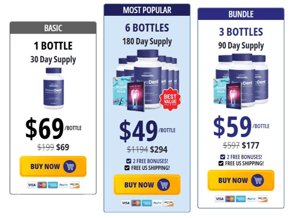 ProvaDent pricing details