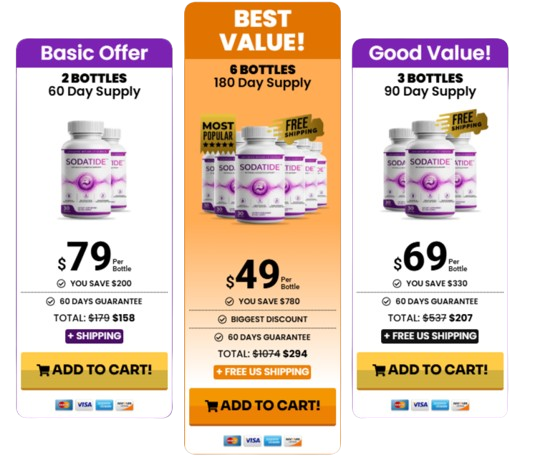 SodaTidepricing