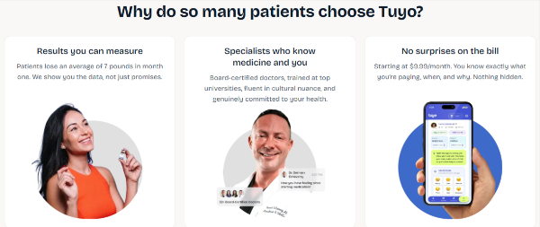 Tuyo Health why choose