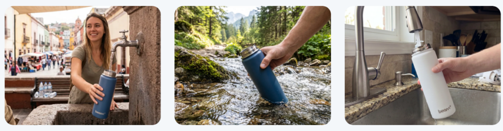 UV Brite Beam+ - The First Bottle That Filters and Sterilizes