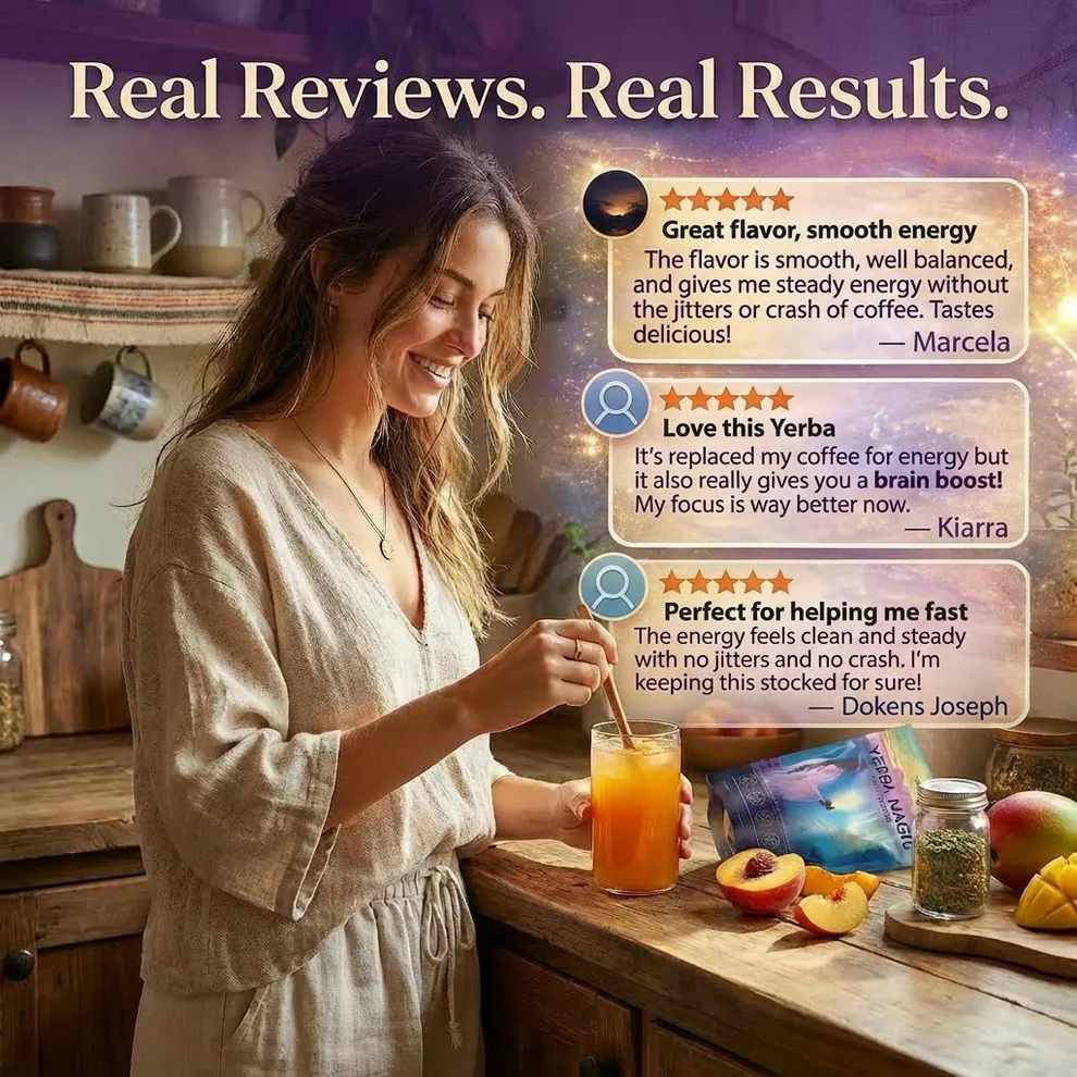 yerba magic peach mango real reviews