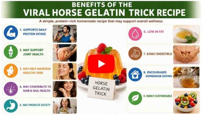Benefits Viral Horse Gelatin Trick Recipe
