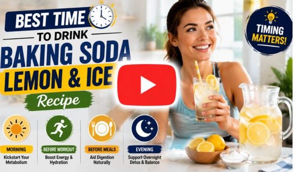 Best Time to Drink Baking Soda Lemon and Ice Recipe