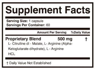 BloodPril Supplement-Facts