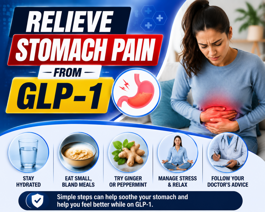 GLP-1 Causing Stomach Pain