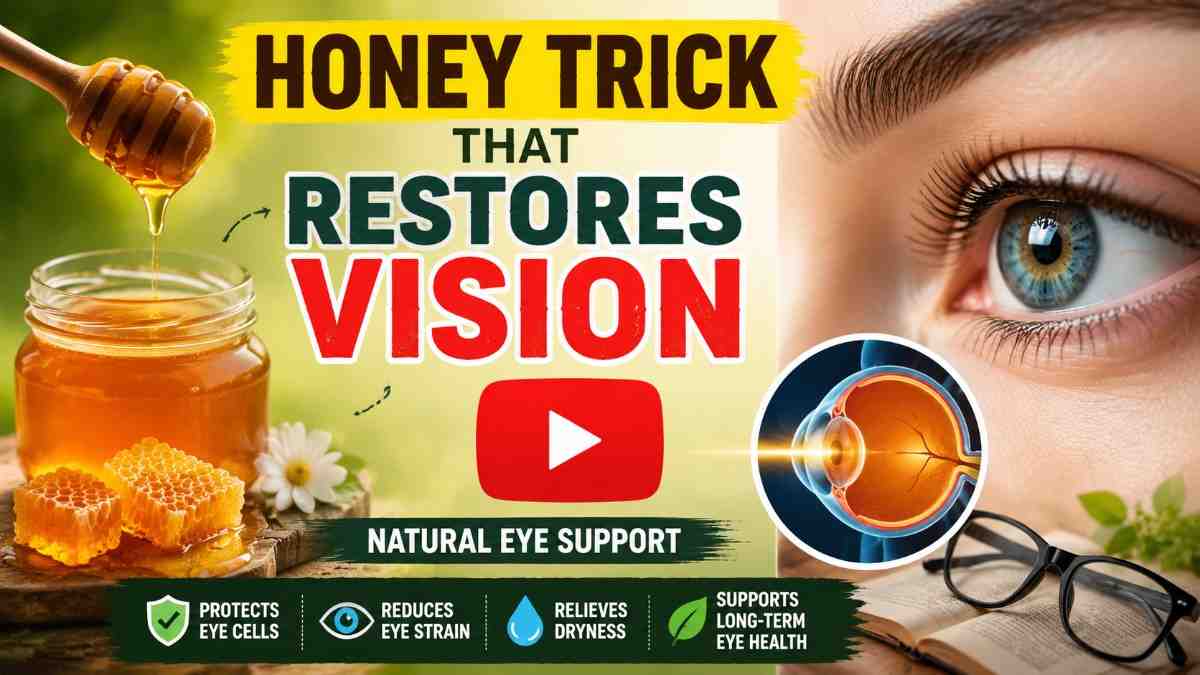 Honey Trick that Restores Vision