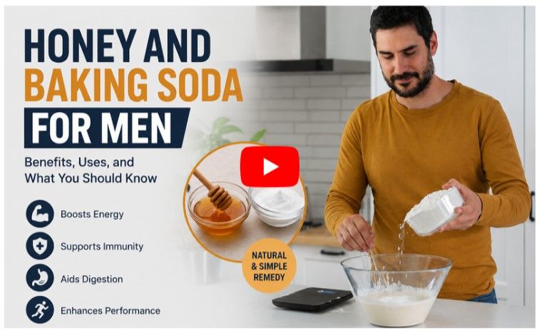 Honey and Baking Soda Men