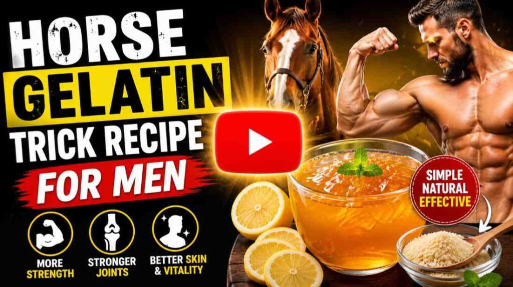 Horse Gelatin Trick Recipe for Men