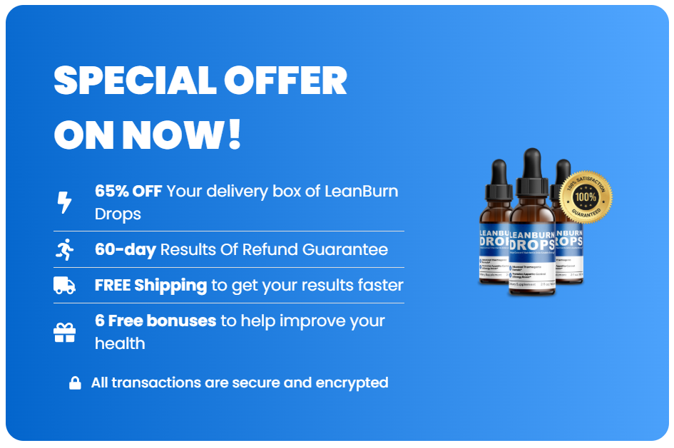 LeanBurn Drops Offer