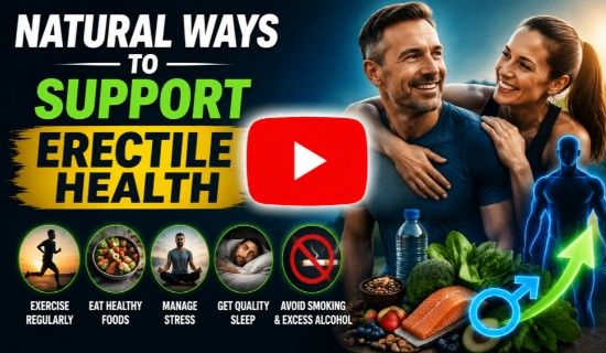 Natural Ways to Support Erectile Health