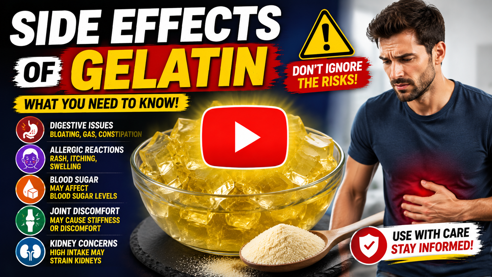 Side Effects of Gelatin