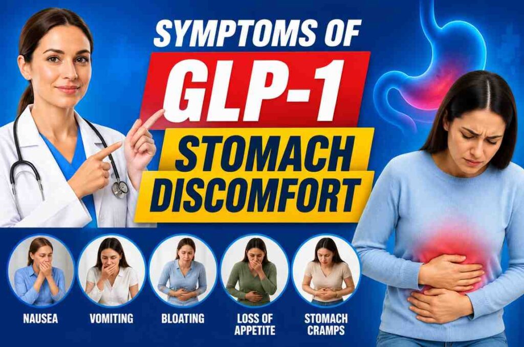 Symptoms of GLP-1 Stomach Discomfort