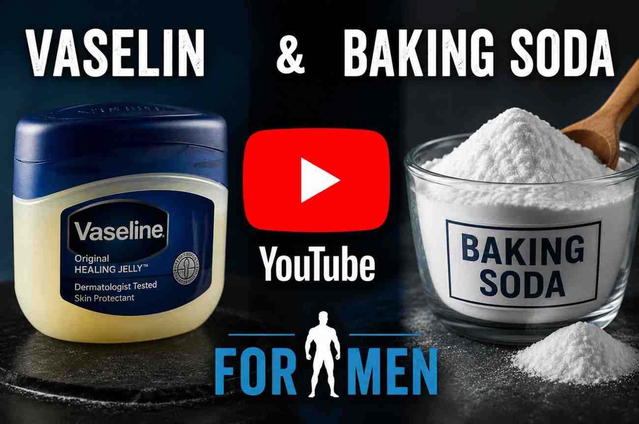 Vaselin and Baking Soda for Men