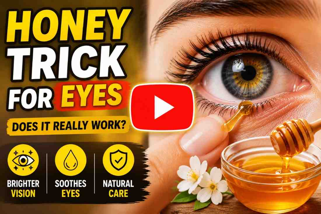 honey trick for eyes does it work