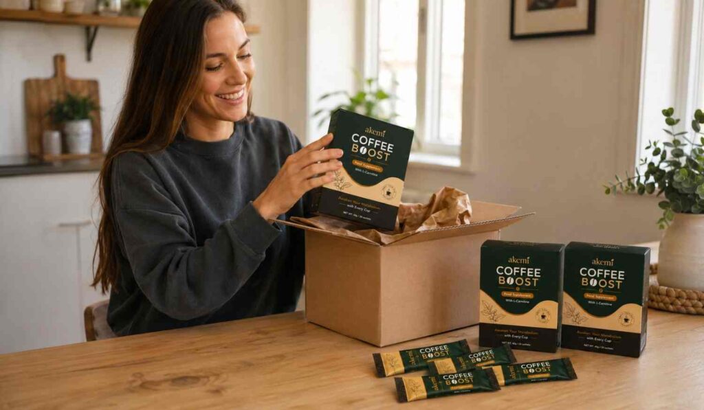 Akemi Coffee Boost customer buying