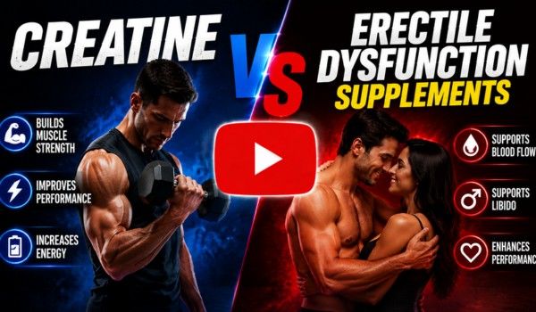 Creatine vs Erectile Dysfunction Supplements