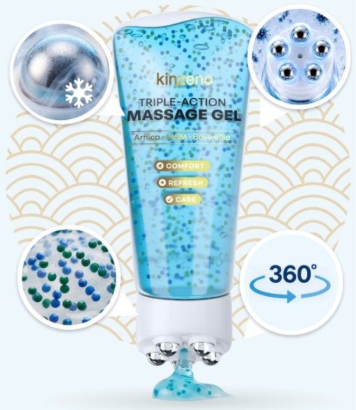 Kinzeno Magnetic Gel Roller Feature