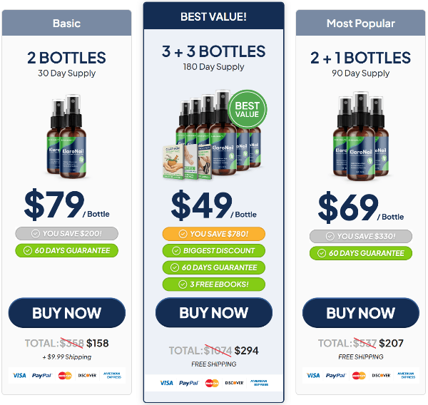 KlaroNail-Pricing