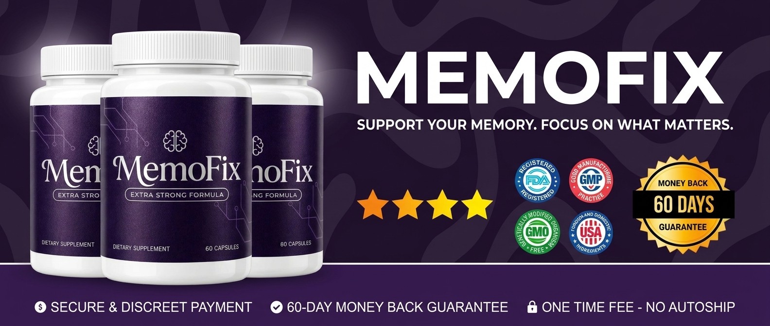 Memofix banner