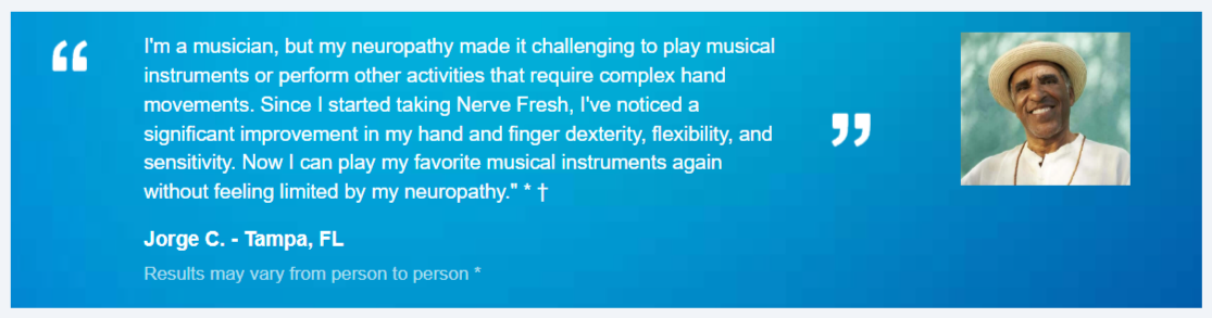 Nerve Fresh Customer Reviews