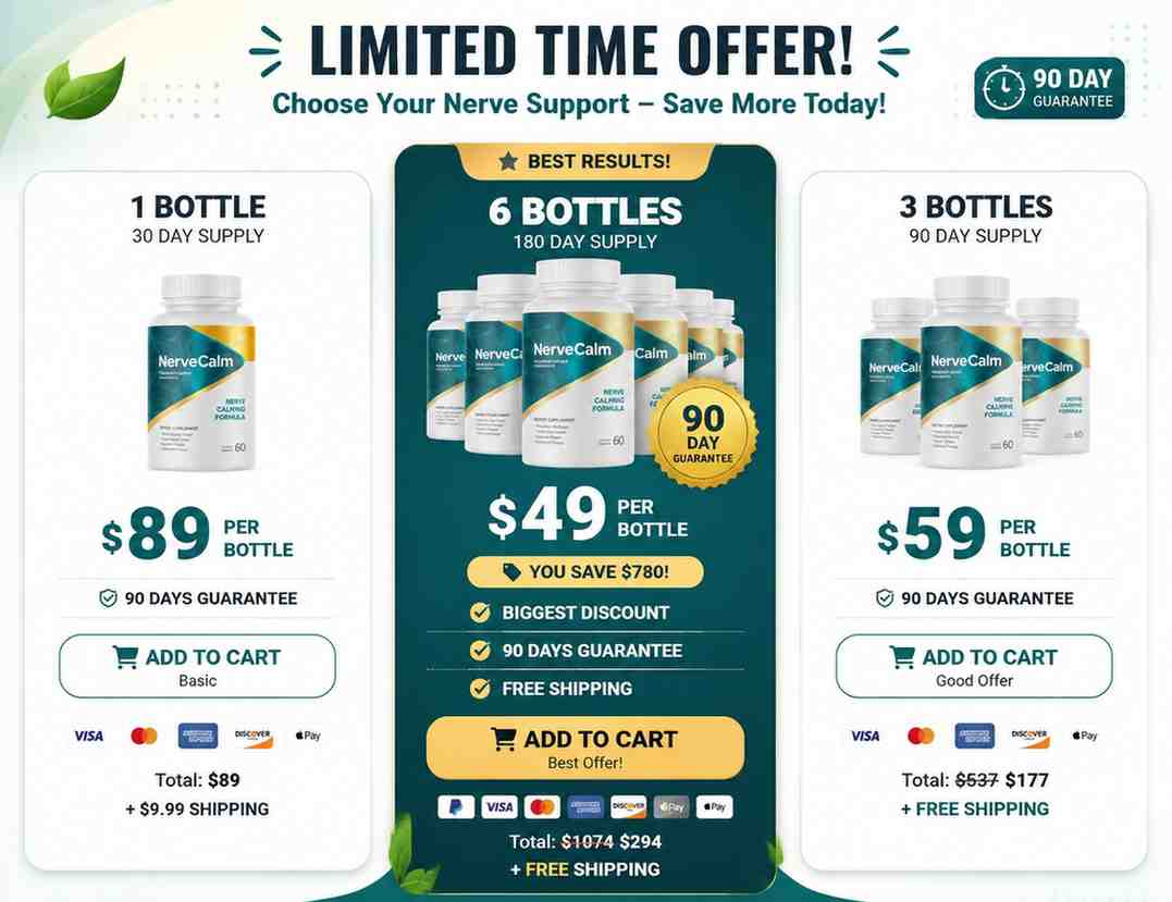 NerveCalm pricing