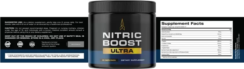 Nitric-Boost-Ingreients-Fact