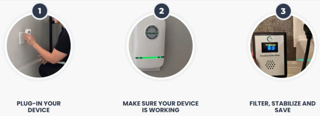 Stopwatt Electricity-Saving Box uses