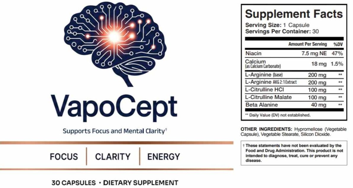 VapoCept supplement facts