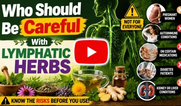 Who Should Be Careful With Lymphatic Herbs