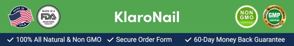 klaronail banner