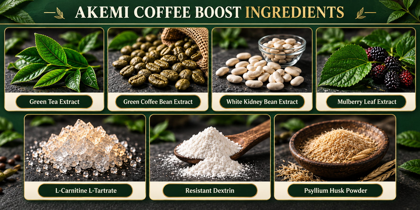 Akemi Coffee Boost ingredients