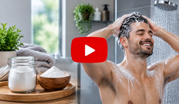 Baking Soda Trick for Men in Shower