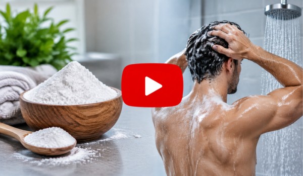 Baking Soda Tricks for Men in Shower