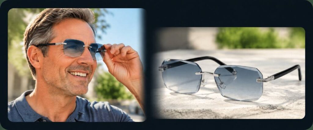 BlueLume Glasses user experience