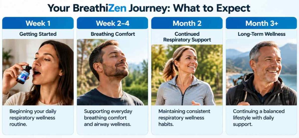 BreathiZen journey and week by week